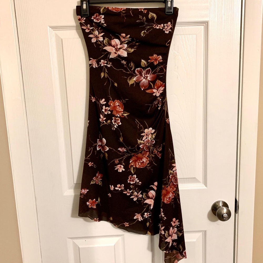 Cute Brown floral dress